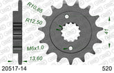 Pignone AFAM 20517-14 passo 520 HONDA XR 650 R 2000  -2007